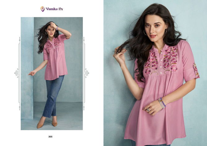 Jaara By Vamika 301-306 Western Ladies Top Catalog